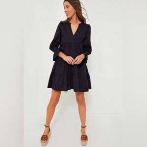 Pomander Place Navy Cotton Poplin Kenzo Dress Size XXL